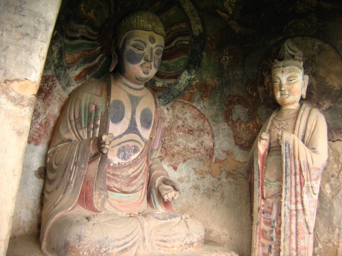 Mayzhishan & ndash; temple of two hundred caves