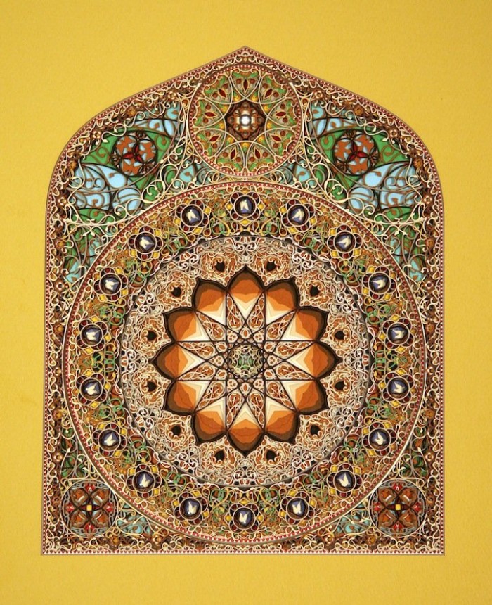 Eric Standley paper stained glass