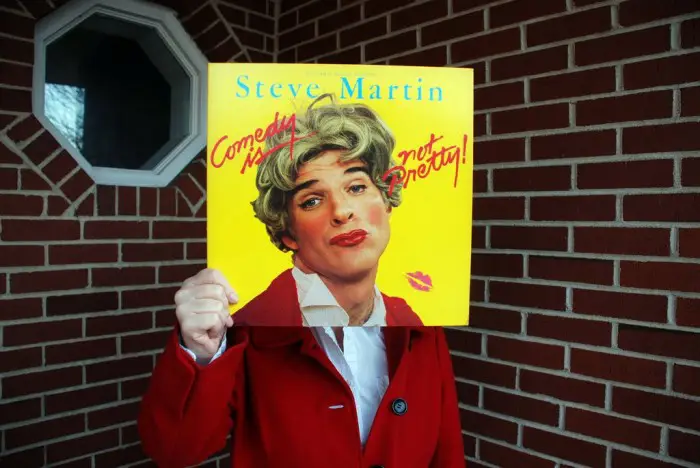 Позитивный фотопроект «Sleeveface»