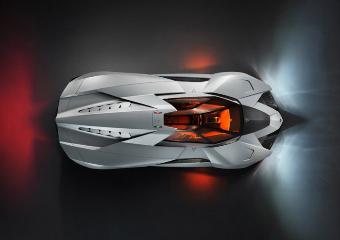 Concept car Lamborghini Egoista to the 50th anniversary