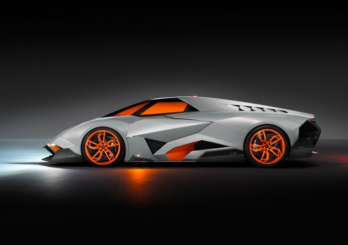 Concept car Lamborghini Egoista to the 50th anniversary