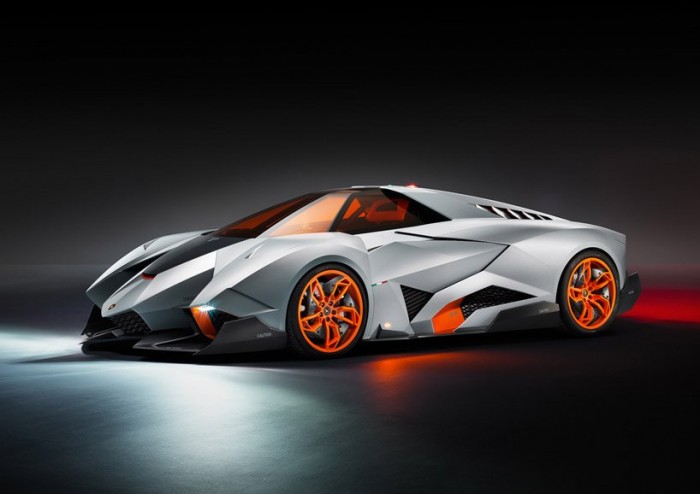 Concept car Lamborghini Egoista to the 50th anniversary