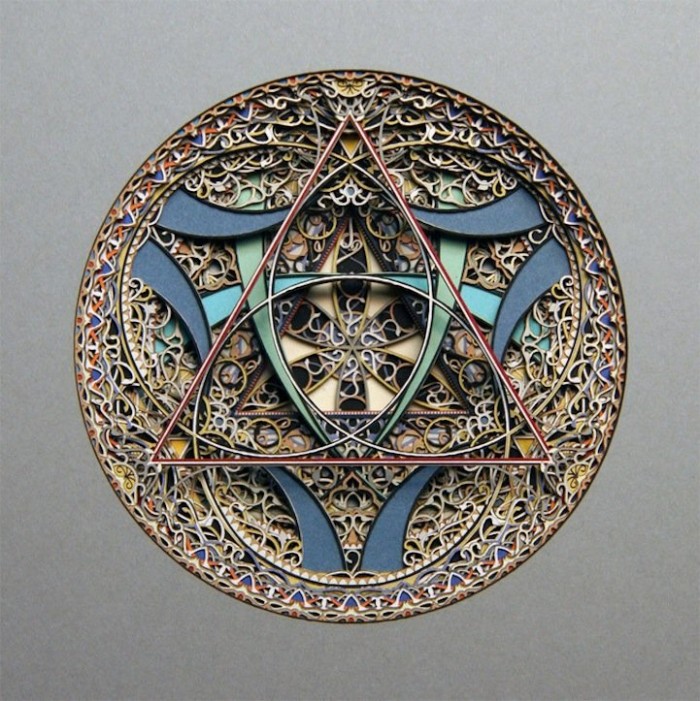 Eric Standley paper stained glass