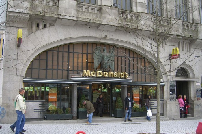 The most unusual restaurants McDonald & rsquo; s in the world