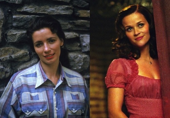 Actors and actresses in biographical films and their originals