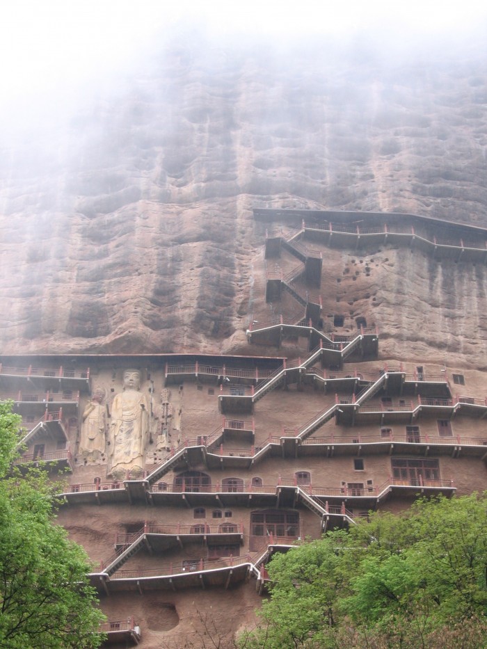 Mayzhishan & ndash; temple of two hundred caves