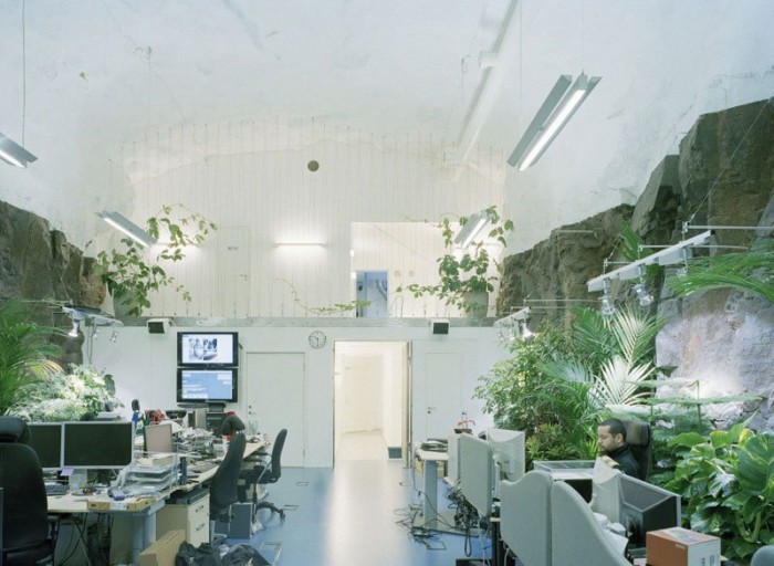 Headquarters in a former nuclear bunker of the Cold War