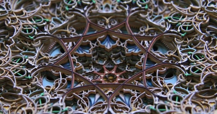 Eric Standley paper stained glass