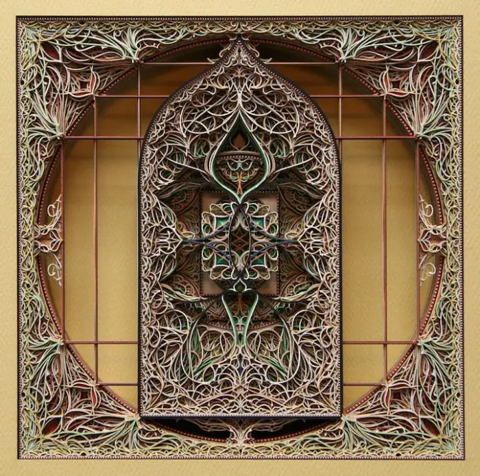Бумажные витражи Эрика Стэндли (Eric Standley)