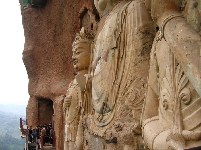 Mayzhishan & ndash; temple of two hundred caves