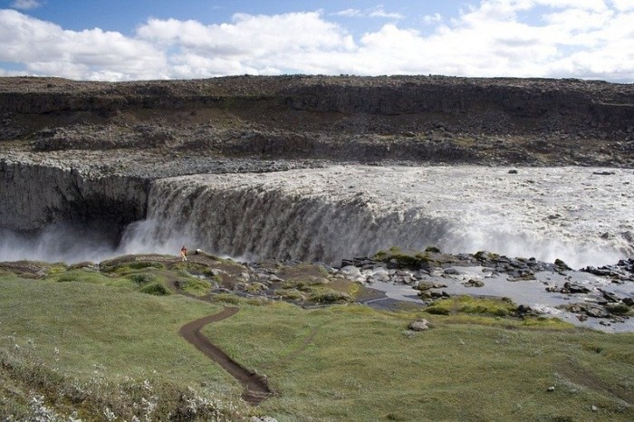 The most powerful waterfall in Europe Dettifoss