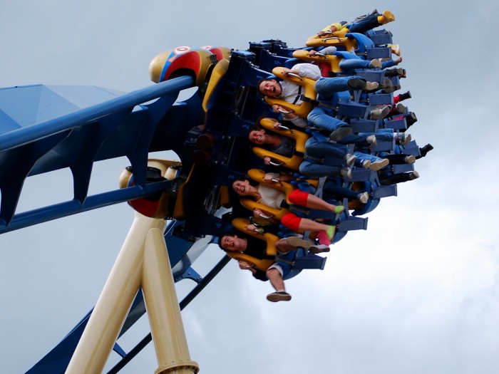 The amusement park in Asterix in France