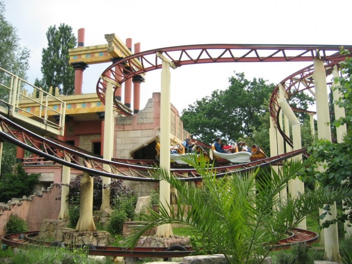 The amusement park in Asterix in France