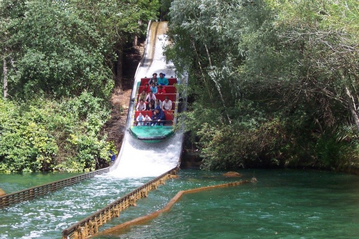 The amusement park in Asterix in France