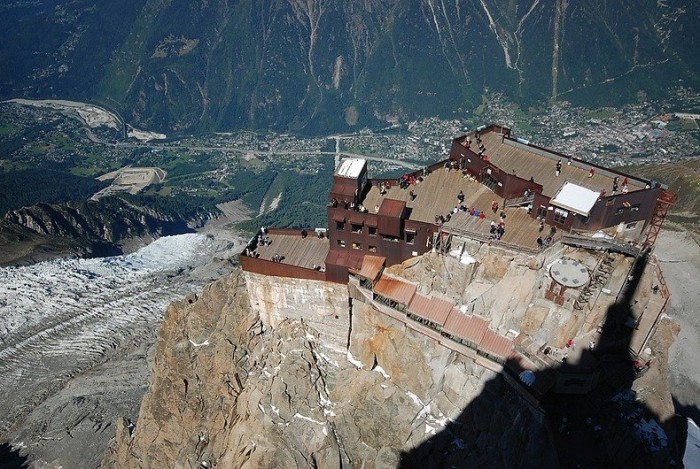 Midday peak Aiguille du Midi