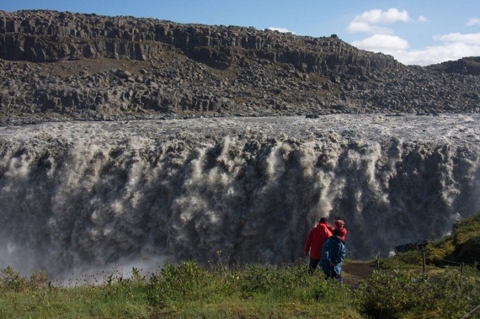 The most powerful waterfall in Europe Dettifoss