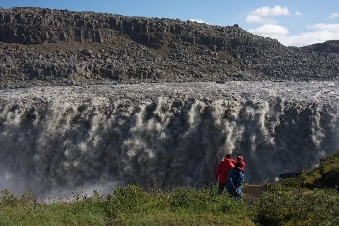 Самый мощный в Европе водопад Деттифосс
