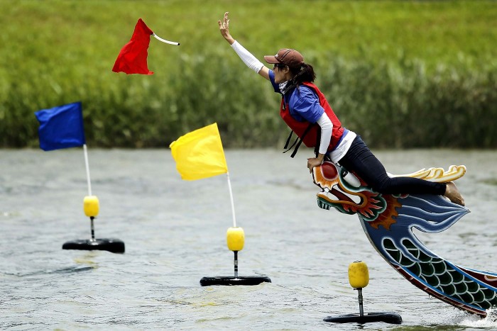 Dragon Boat Racing in Hong Kong