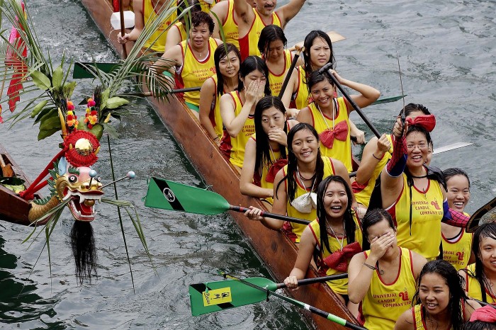 Dragon Boat Racing in Hong Kong