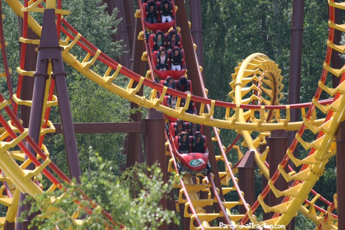 The amusement park in Asterix & raquo; in France