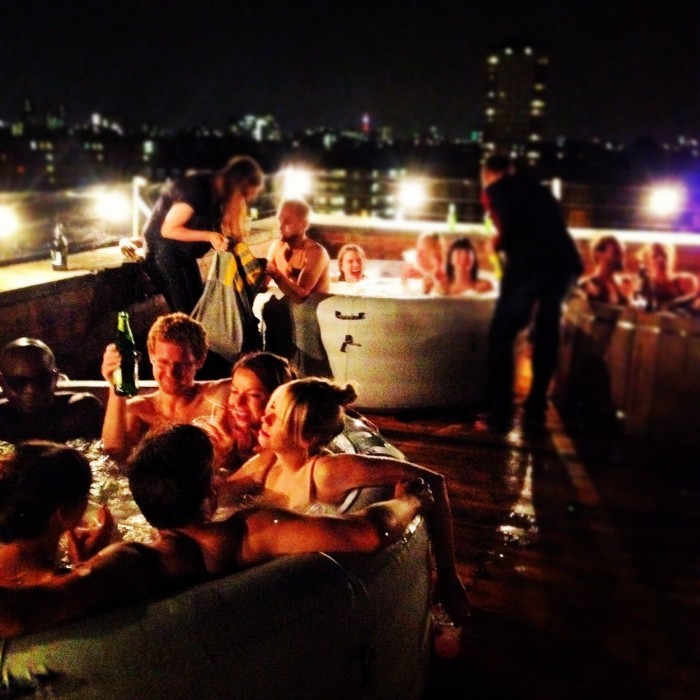 The new trend in movie screenings & Hot Tub Cinema