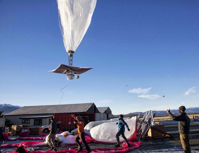 Google will create a worldwide network of Internet access via balloons