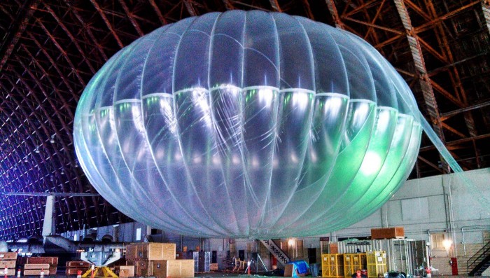 Google створить всесвітню мережу доступу до інтернету за допомогою повітряних куль