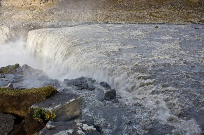 Самый мощный в Европе водопад Деттифосс