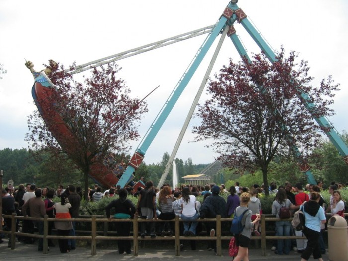 The amusement park in Asterix & raquo; in France