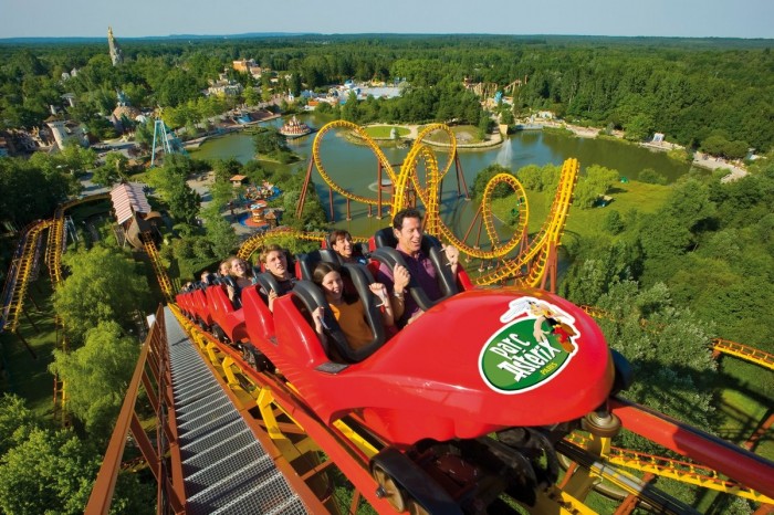 The amusement park in Asterix in France