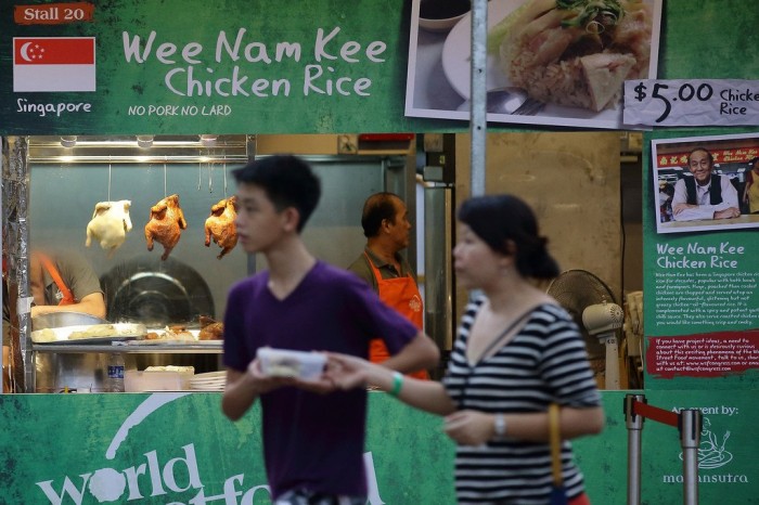 First world street food congress in Singapore