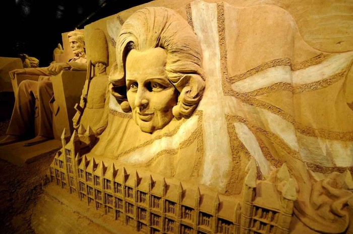 The largest festival of sculptures from sand in Belgium