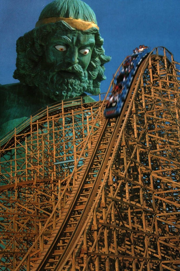 The amusement park in Asterix in France