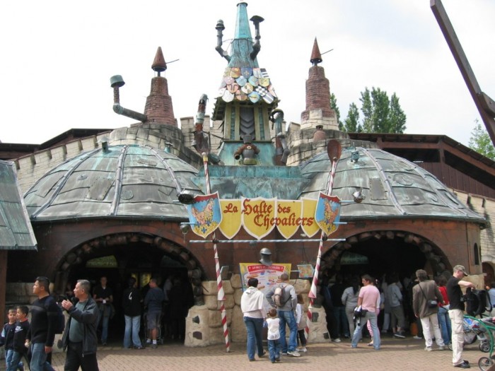 The amusement park in Asterix in France