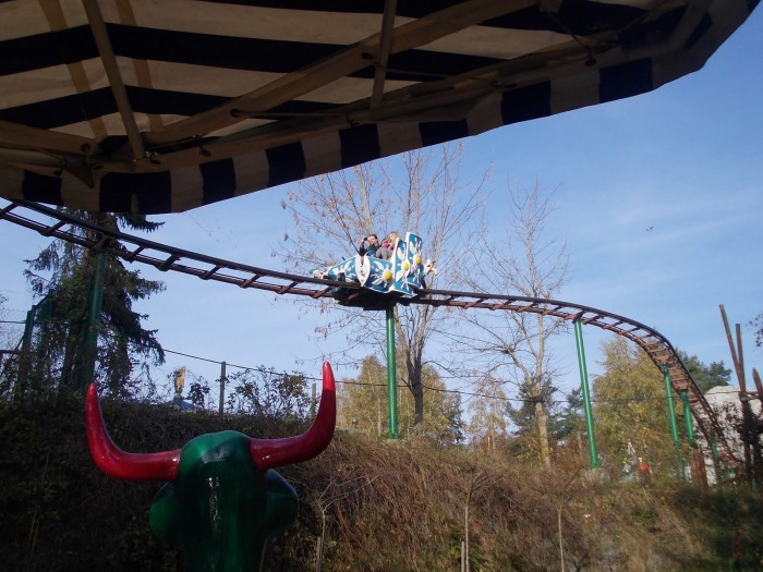 The amusement park in Asterix & raquo; in France