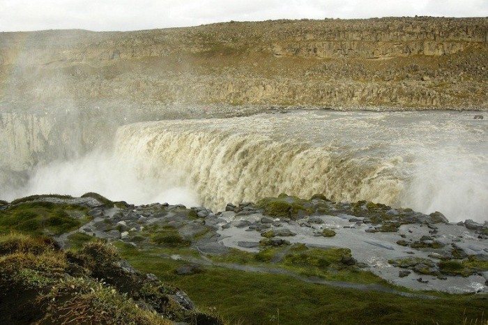 Самый мощный в Европе водопад Деттифосс