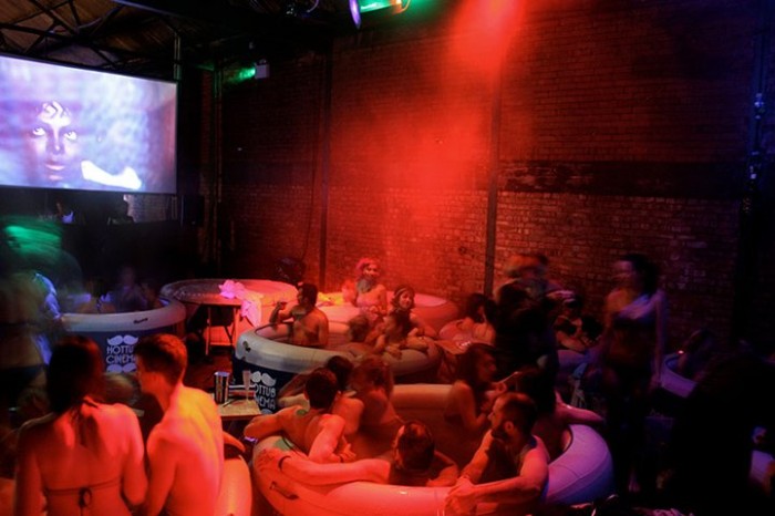 The new trend in movie screenings & Hot Tub Cinema