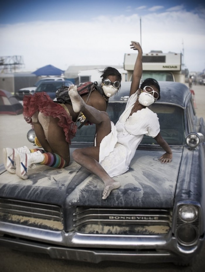 Faces of the festival & la Burning Man & raquo;