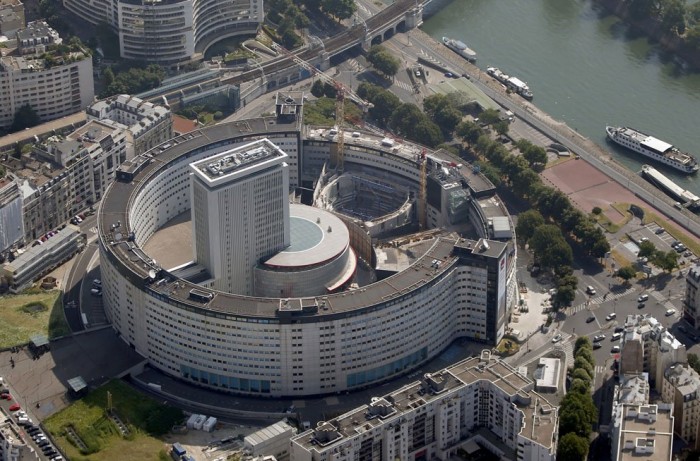 Paris from a bird's eye view