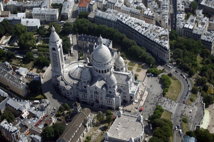 Paris from a bird's eye view