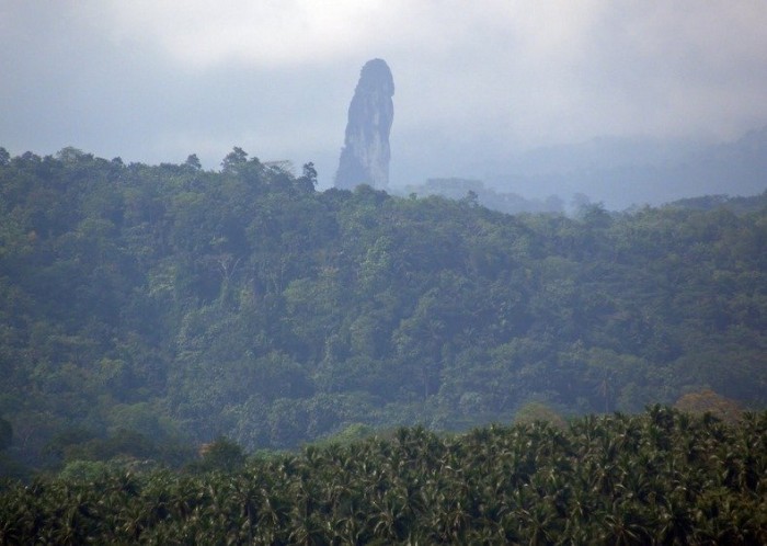 Peak of the Great Dog in Sao Tome