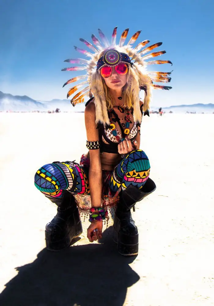 Лица фестиваля «Burning Man»