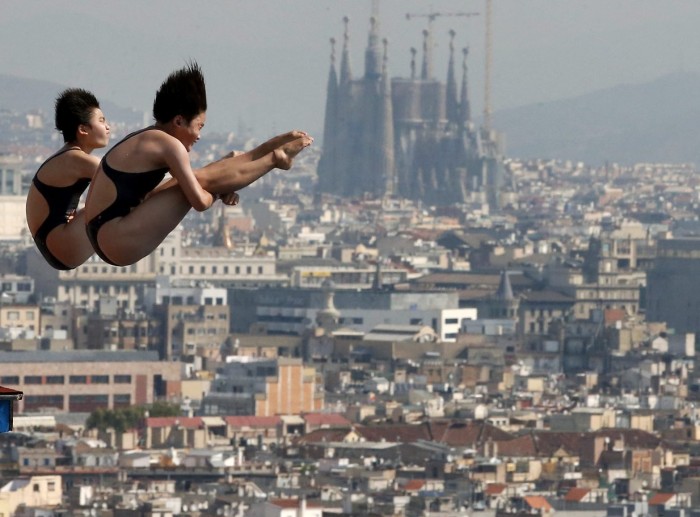 The brightest photos of the World Aquatics Championship 2013