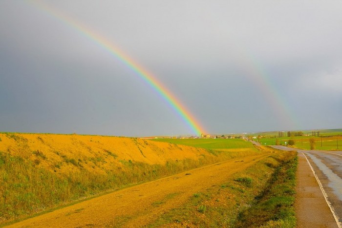 Where the rainbow ends