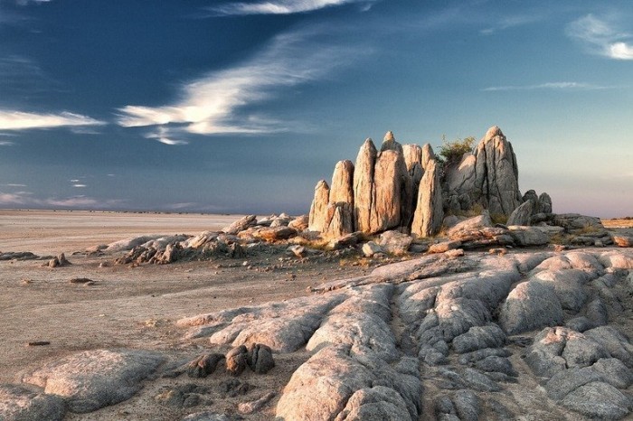 Cuba is a desert island of stones and baobabs