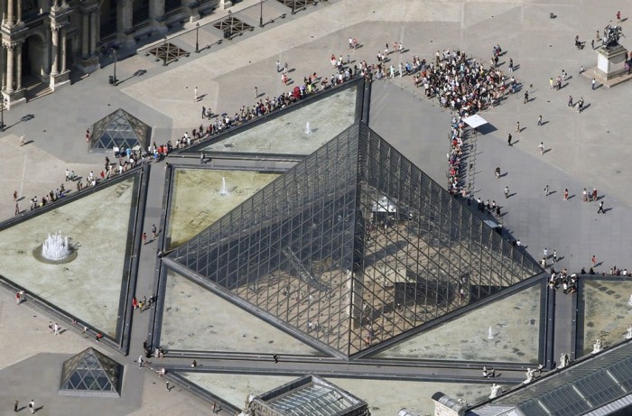 Paris from a bird's eye view