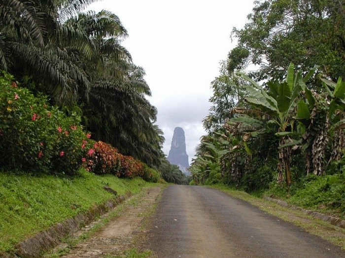 Peak of the Great Dog in Sao Tome