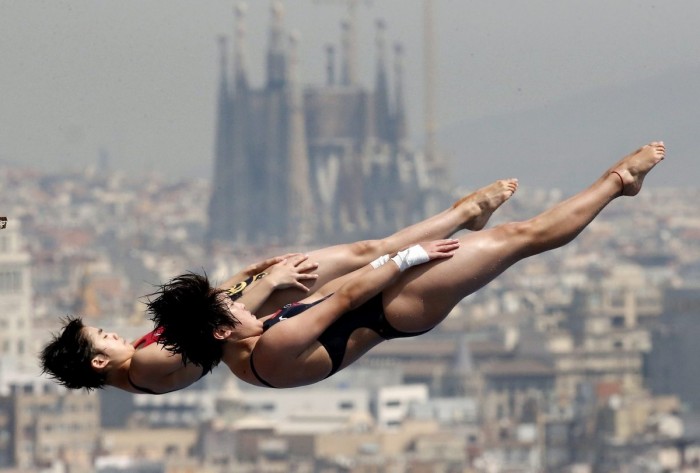 Самые яркие фотографии Чемпионата мира по водным видам спорта 2013