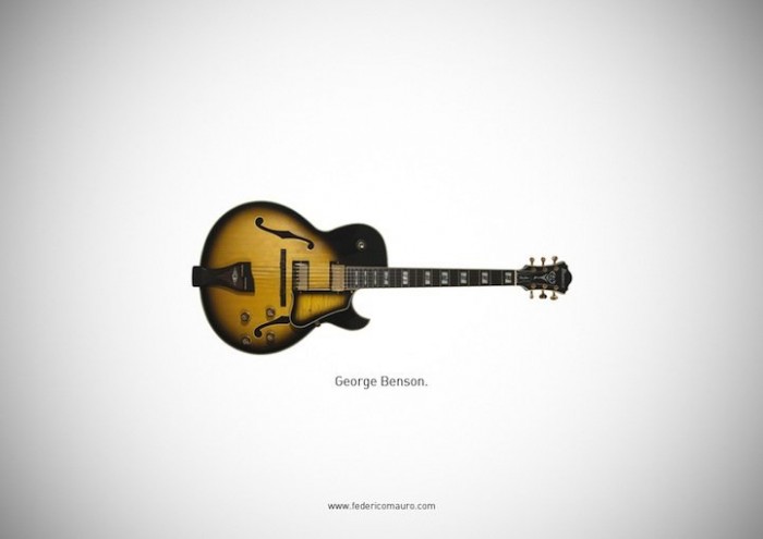 The history of music in famous guitars of famous musicians