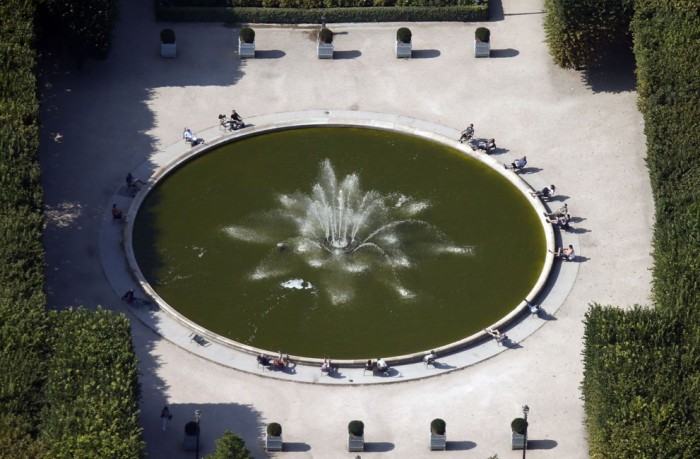 Paris from a bird's eye view